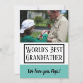 Happy Vaderdag | grootvader Kaart (Voorkant)