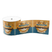 Happy Vaderdag Grosgrain Lint (Spoel)