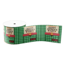 Happy Vaderdag Grosgrain Lint