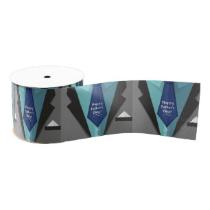 Happy Vaderdag Grosgrain Lint