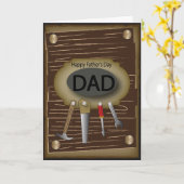 Happy Vaderdag | Handyman Kaart (Gele Bloem)