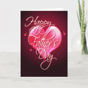 HAPPY VADERDAG HEART van SHARON SHARPE Kaart