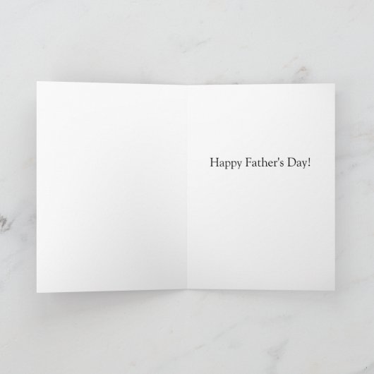 Happy Vaderdag Hippos Kaart (Binnen)