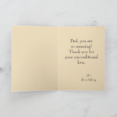 Happy Vaderdag Hipster Photo Kaart (Binnen)