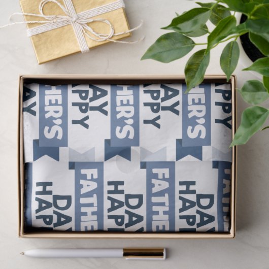 Happy Vaderdag Holiday partijweefsel Tissuepapier (Geschenk)