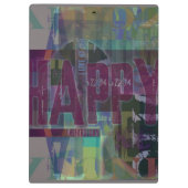 Happy Vaderdag Ik hou van mijn vaders klembord 2 (Achterkant)