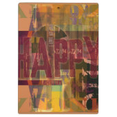 Happy Vaderdag Ik hou van mijn vaders klembord 6 (Achterkant)