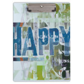 Happy Vaderdag Ik hou van mijn vaders klembord 69 (Voorkant)