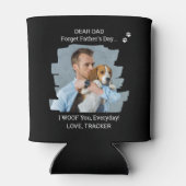 Happy Vaderdag ik wil jullie foto's laten zien pap Blikjeskoeler (Achterkant)