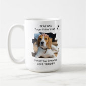 Happy Vaderdag ik wil jullie foto's laten zien pap Koffiemok (Links)