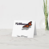 Happy Vaderdag Jackson Hole Mountains Kaart (Achterkant)