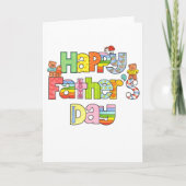 Happy Vaderdag kaart (Voorkant)