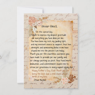 Happy Vaderdag Kaart