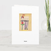 Happy Vaderdag Kaart (Achterkant)