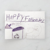 Happy Vaderdag Kaart (Binnen)