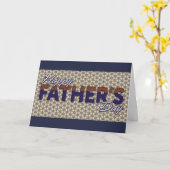 Happy Vaderdag Kaart (Gele Bloem)
