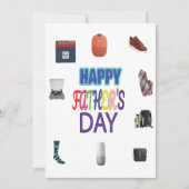 Happy Vaderdag Kaart (Voorkant)