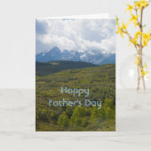 Happy Vaderdag Kaart (Gele Bloem)