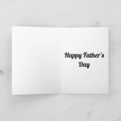 Happy Vaderdag Kaart (Binnen)