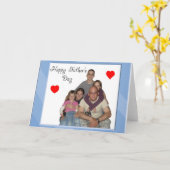 Happy Vaderdag Kaart (Gele Bloem)