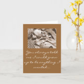 Happy Vaderdag Kaart (Gele Bloem)