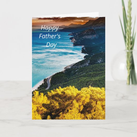 Happy Vaderdag Kaart (Voorkant)