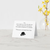 Happy Vaderdag Kaart (Gele Bloem)