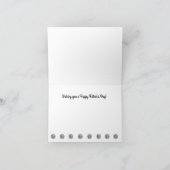 Happy Vaderdag-kaart Bedankkaart (Binnen)