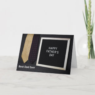 Happy Vaderdag Kaart Beste Pap Ooit Zwart