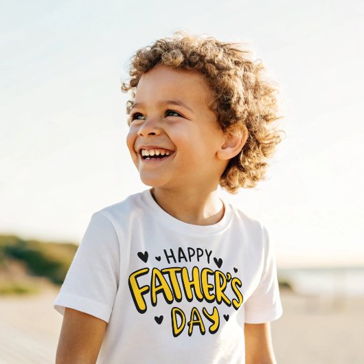 Happy Vaderdag Kinderen T-shirt