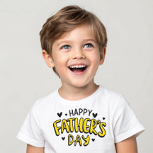 Happy Vaderdag Kinderen T-shirt