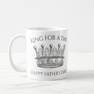 Happy Vaderdag King voor een dagquote Koffiemok