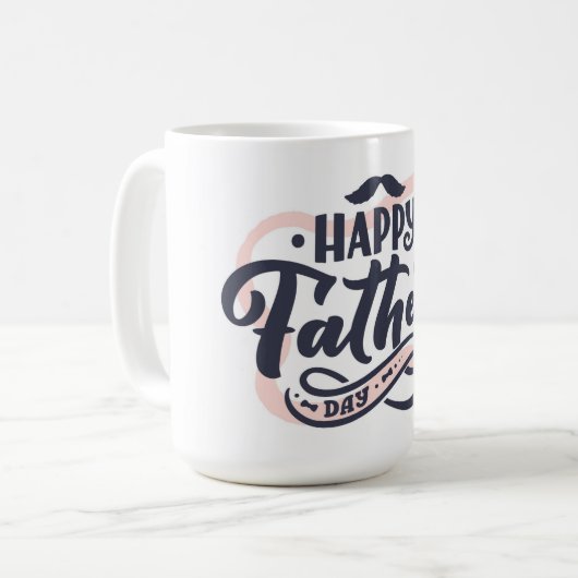 Happy Vaderdag Koffiemok (Voorkant links)