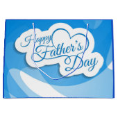 Happy Vaderdag Large Cadeautasje (Voorkant)