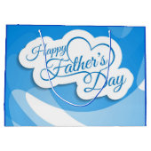 Happy Vaderdag Large Cadeautasje (Achterkant)