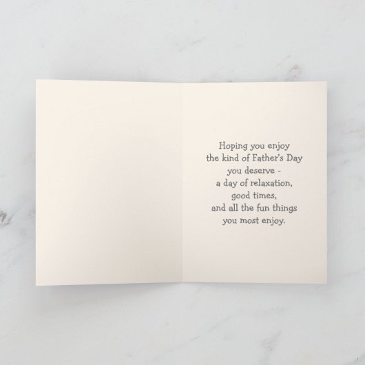 Happy Vaderdag Leuke Teddy Bears Kaart (Binnen)