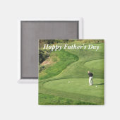 Happy Vaderdag Magneet (Voorkant / Achterkant)