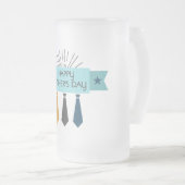 Happy Vaderdag Matglas Bierpul (Voorkant rechts)