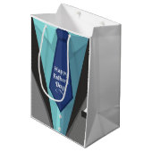 Happy Vaderdag Medium Cadeauzakje (Voorkant Gekanteld)