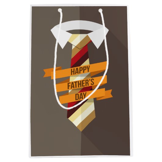 Happy Vaderdag Medium Cadeauzakje (Voorkant)