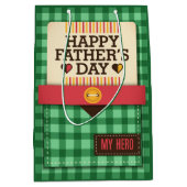 Happy Vaderdag Medium Cadeauzakje (Voorkant)