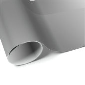 Happy Vaderdag Metallic Silver Gift Wrapping Cadeaupapier (Rol Hoek)