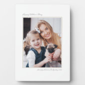 Happy Vaderdag, modern, minimaal fotogeheugen Fotoplaat (voorkant)