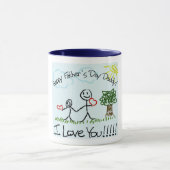 Happy Vaderdag Mok (Midden)