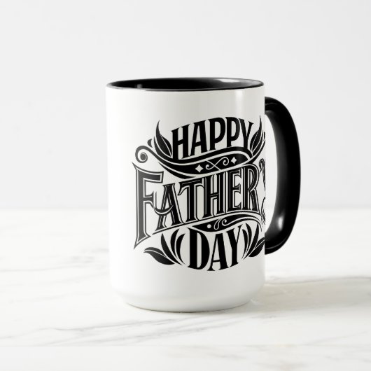 Happy Vaderdag Mok (Voorkant rechts)