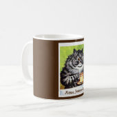 Happy Vaderdag Mok, Louis Wain, Koffiemok (Voorkant links)