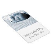 Happy Vaderdag New Baby aangepaste foto Magneet (Rechterzijde)