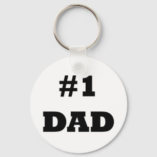 Happy Vaderdag - nummer 1 papa - #1 papa Sleutelhanger