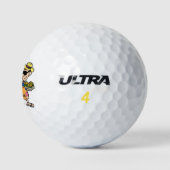 **HAPPY VADERDAG OF FAV CHEF** KOELE GOLFBAL GOLFBALLEN (Logo)