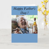 Happy Vaderdag Old Man ! Kaart (Gele Bloem)